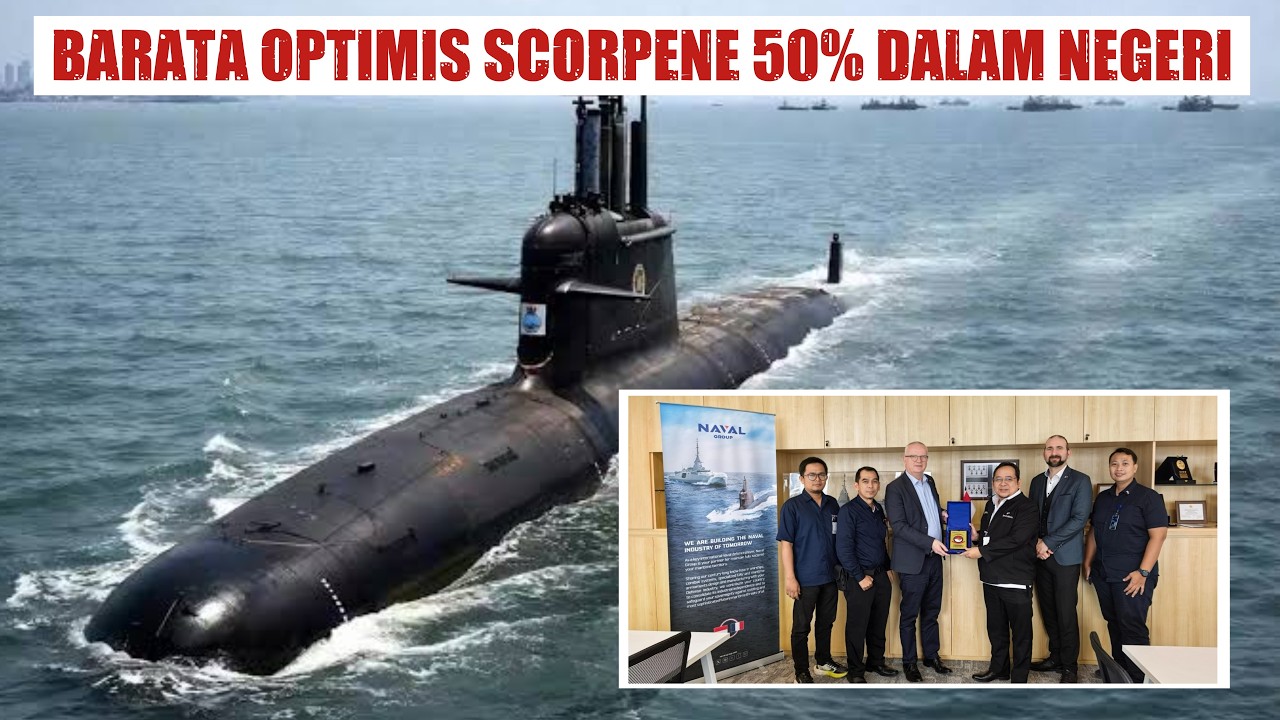 Target TKDN 50 Persen di Proyek Scorpene, Peran Barata dan PT PAL Diuji