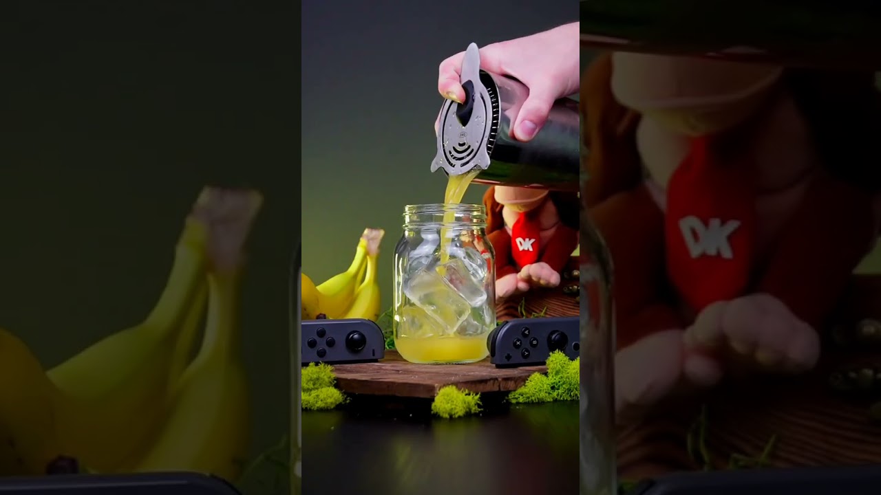 Banana Slamma (Cocktail Inspired by Mario)