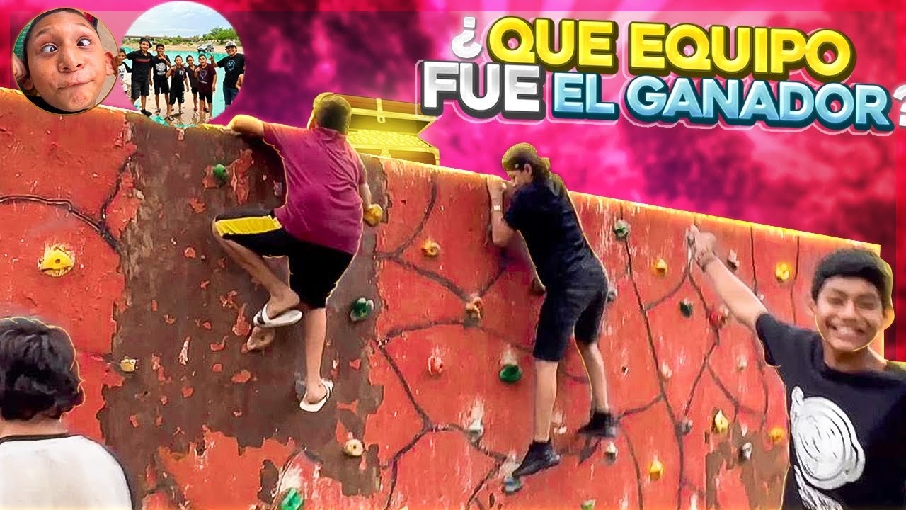COMPETENCIA DE RÁPEL CON LOS SOÑADORES 🚀🧗/ que equipo fue el ganador ? / ponchuelas arce