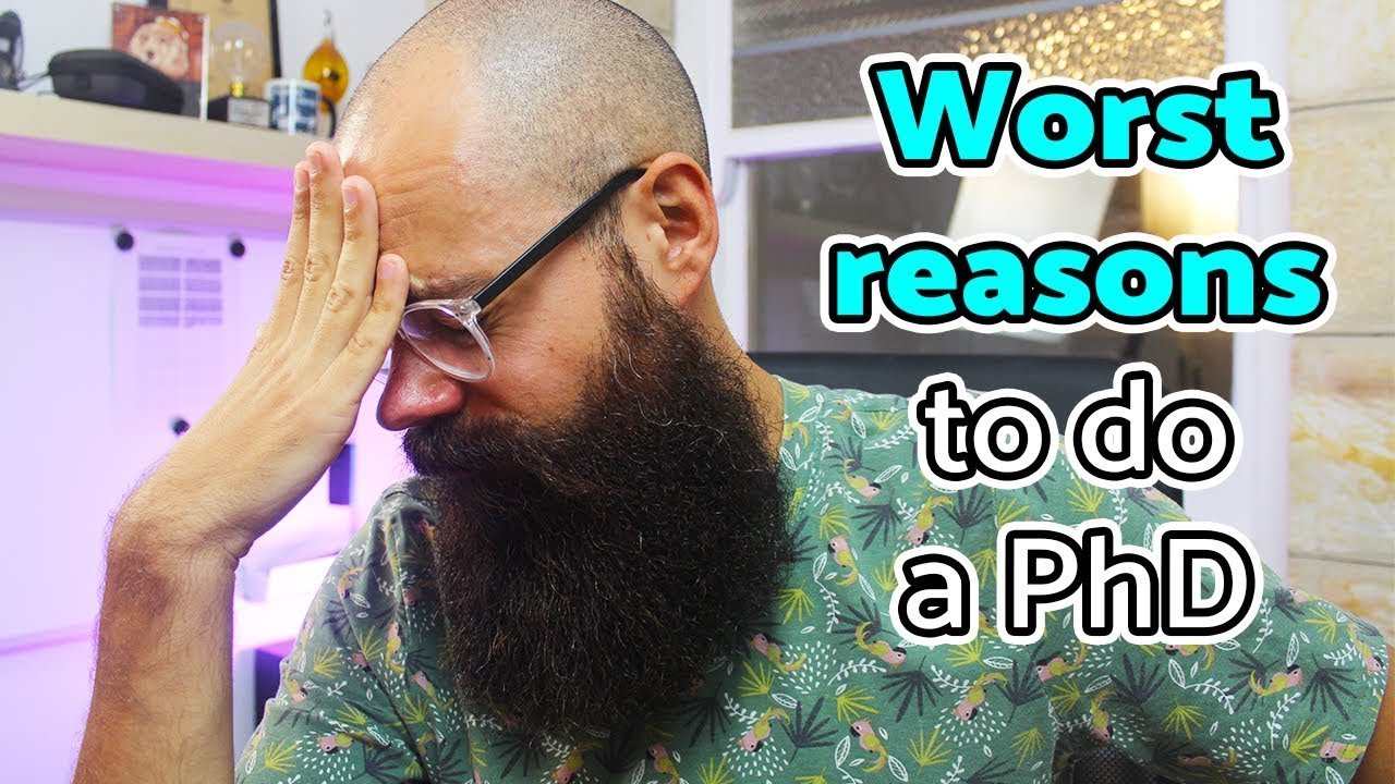 The worst reasons to do a PhD | Trade secrets