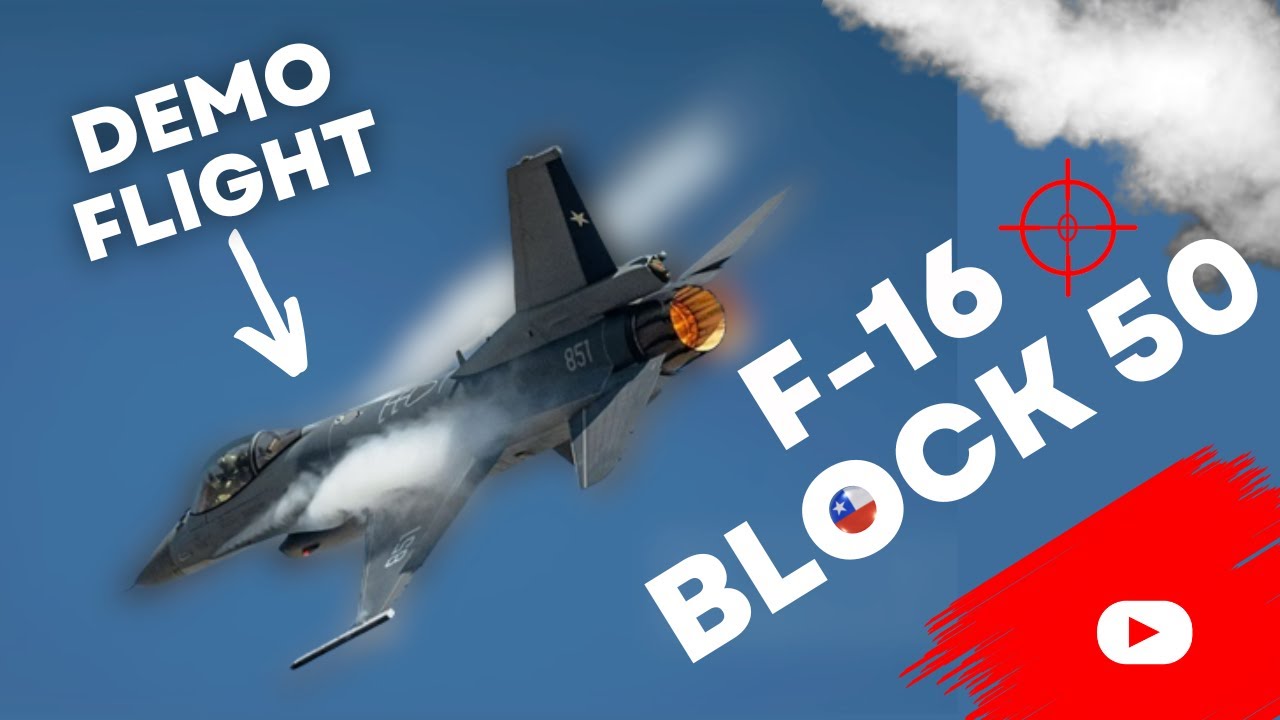 Chile: F-16 block 50 Fidae 2022🇨🇱