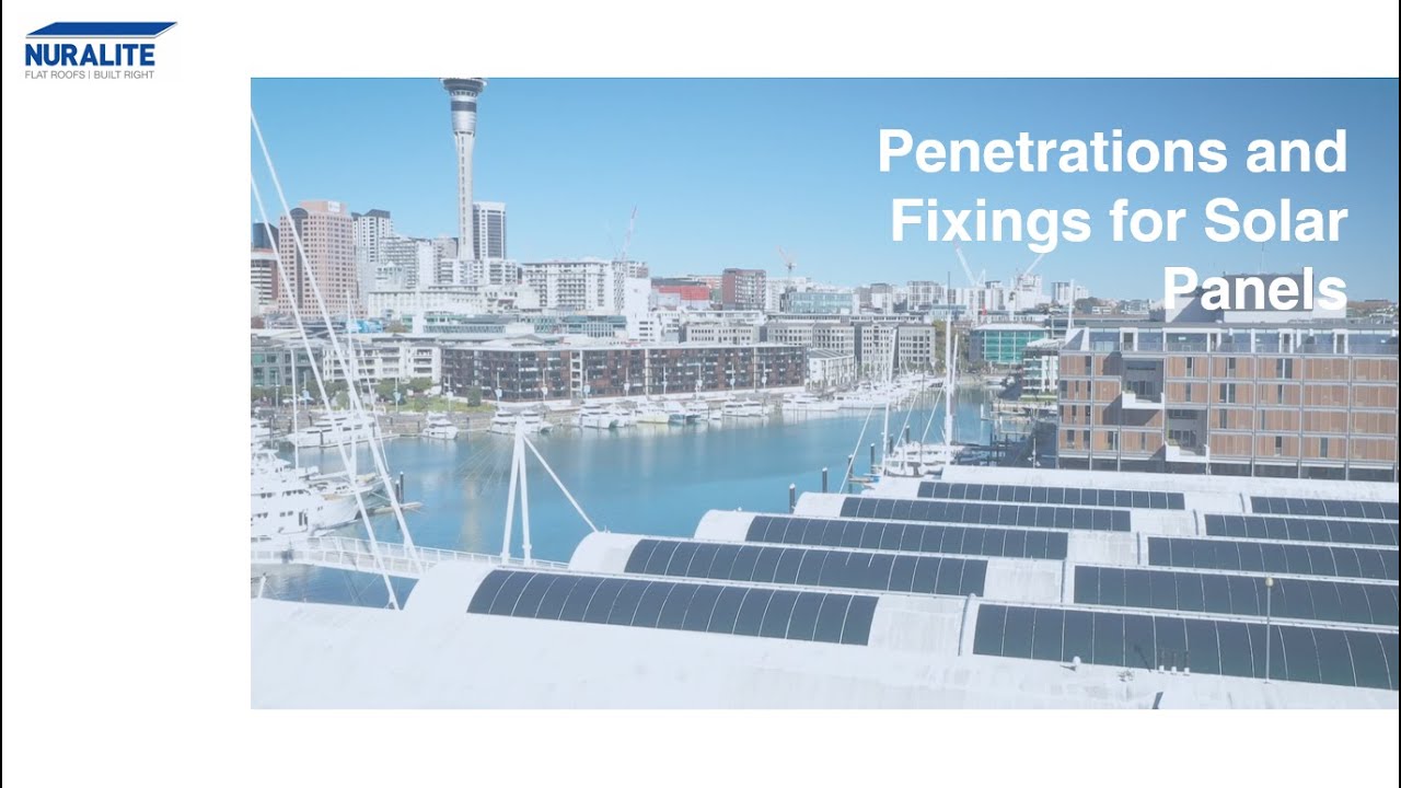 Nuralite Waterproofing // Fixings and Penetrations Webinar