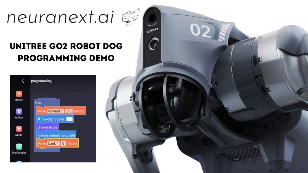 Neuranext Unitree Go2 Pro Programming function.