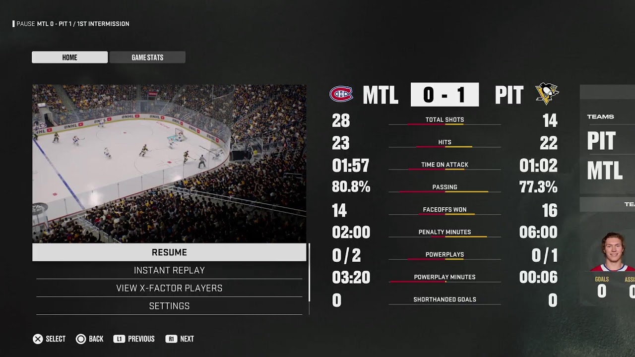 NHL26 20 Minutes Gameplay w/True Broadcast Camera