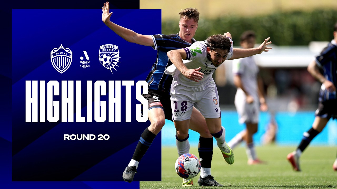 Back and Forth | HIGHLIGHTS | Auckland FC V Perth Glory Round 20