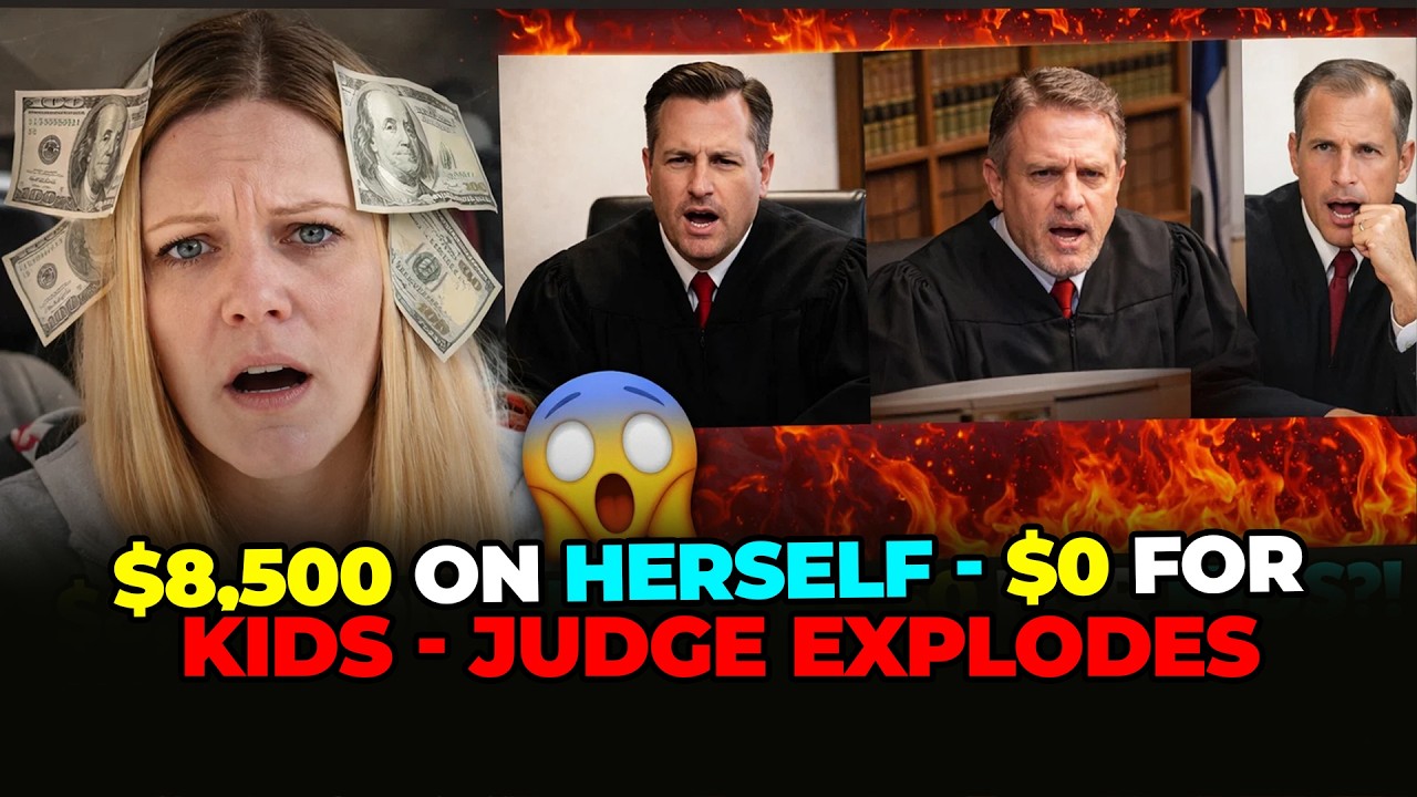 Mom Spent $8,500 On Camper, $0 On Kids - Judge Sets Her STRAIGHT