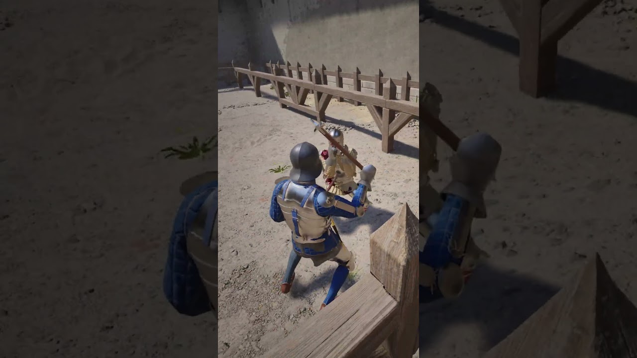 Halfsword playtest battlebuddy wont let go :( #halfsword #kingdomecomedeliverance #chivalry2