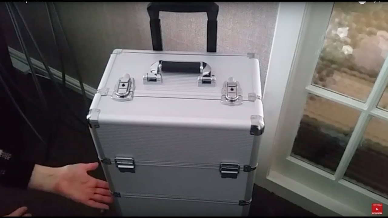 Yaheetech Makeup Case Review (***GIVEAWAY CLOSED***) #ad #makeup #makeupartist