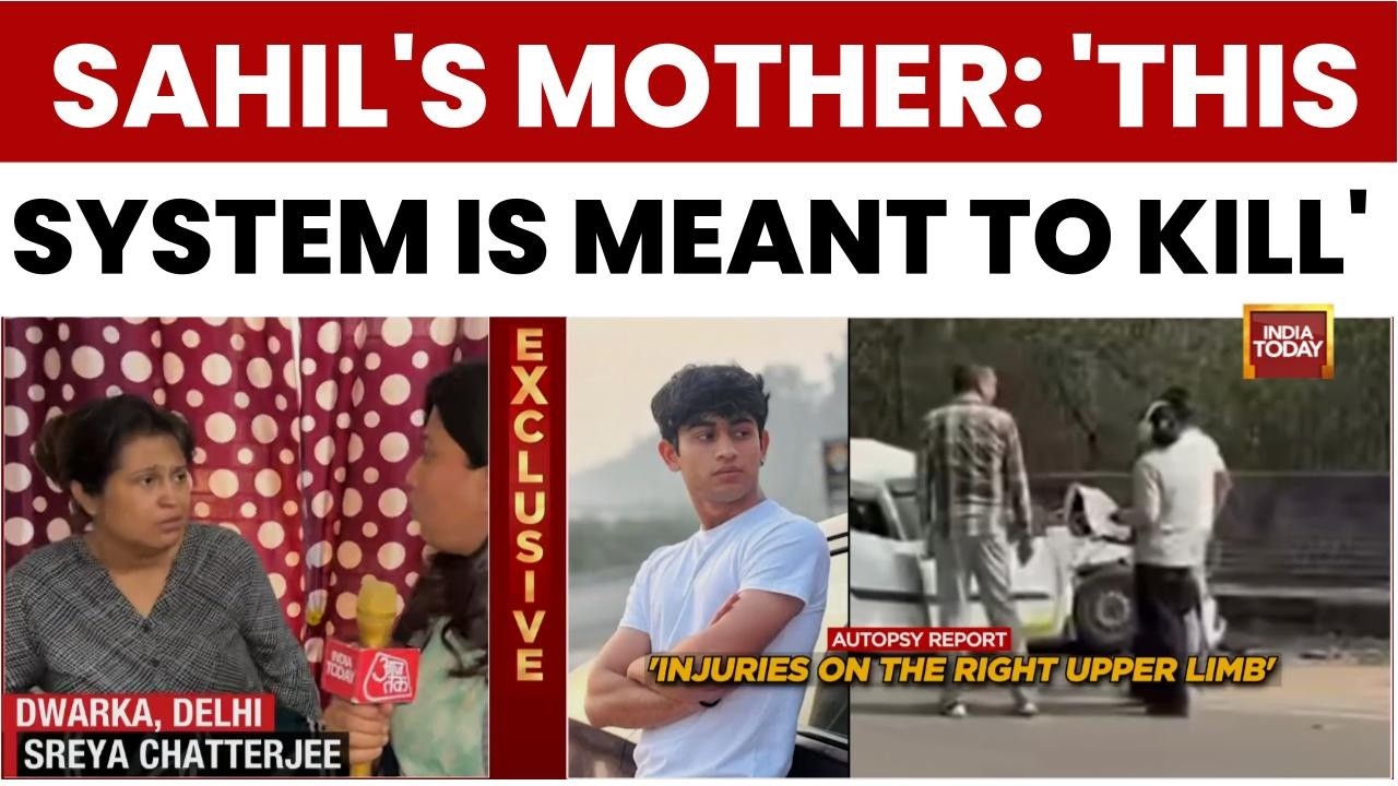 Sahil Delhi Accident: Victim's Mother Questions Bail For Juvenile Accused | India Today News