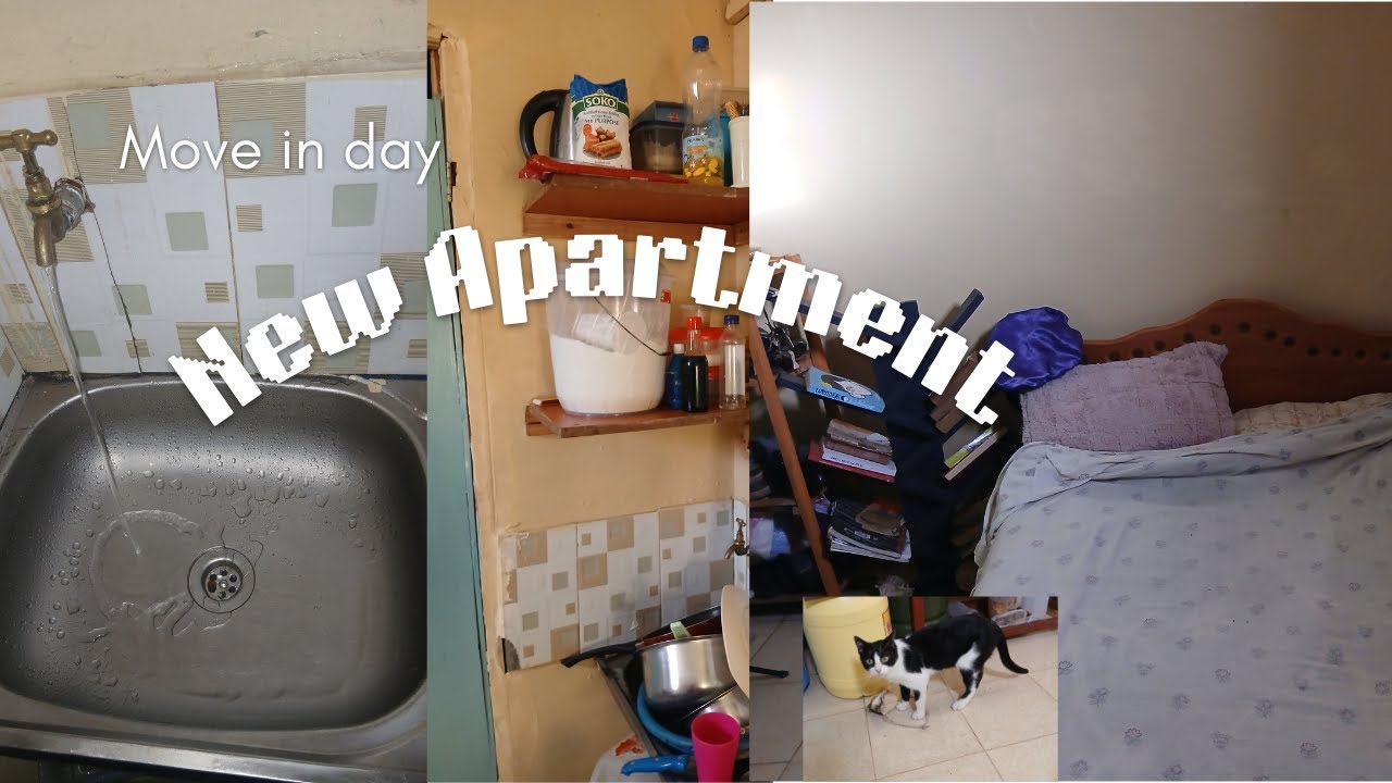 MOVING DIARIES ep2: Moving in, unpacking, deep cleaning, arranging and first DINNER  in my new place