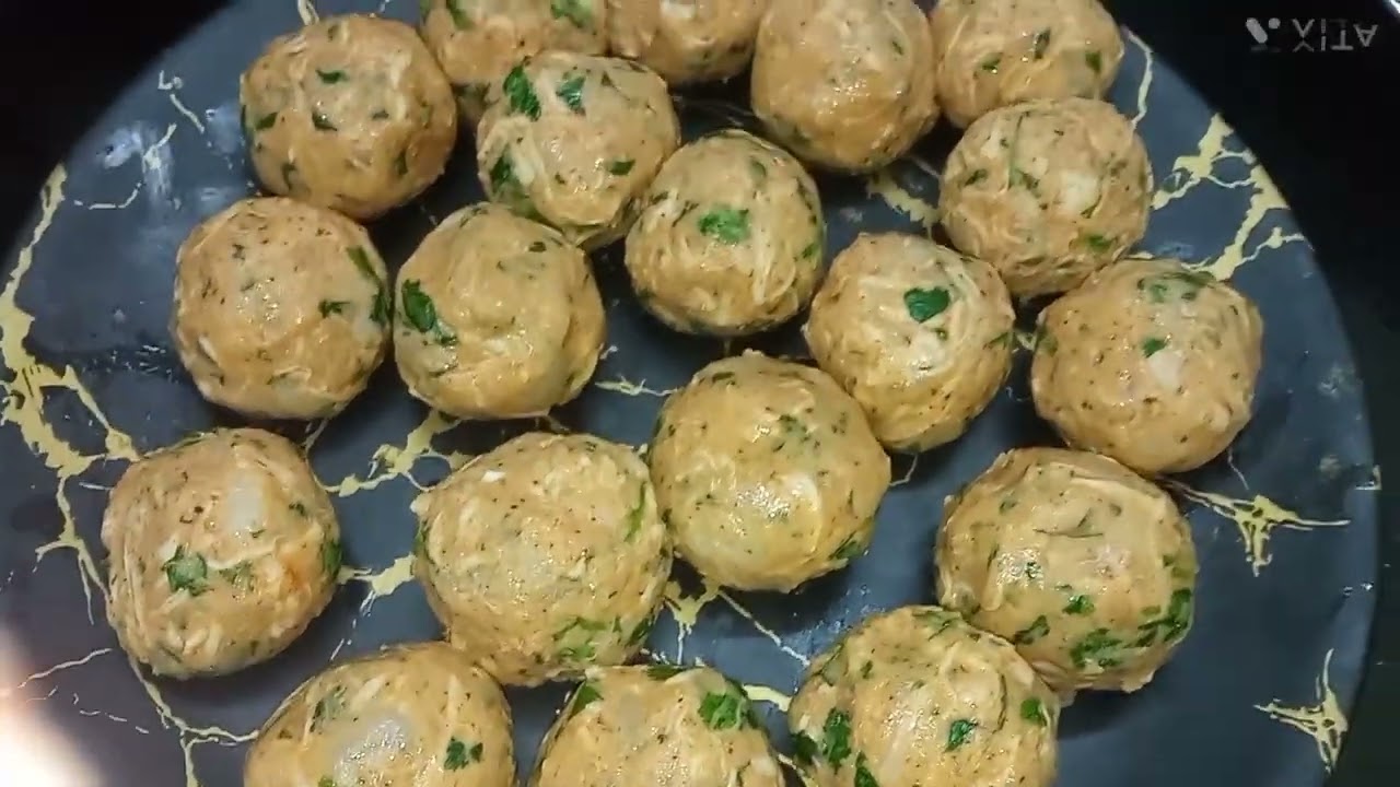 Ramadan special || Iftar Snacks Recipe|| chicken chess Ball Recipe#tastycooking