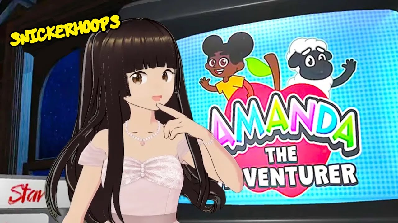 Snickerhoops Plays AMANDA THE ADVENTURER | Games to Play | Sparklies Gaming