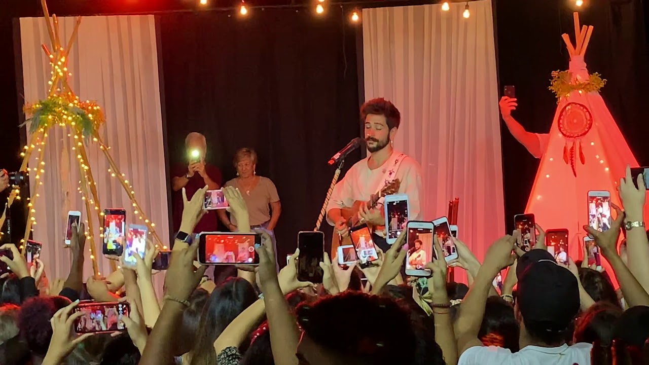 Camilo en vivo - medialuna - Republica Dominicana
