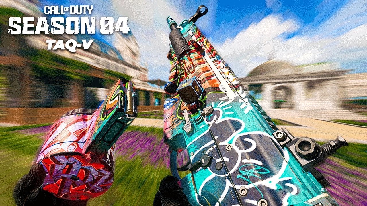 NEVER LOSE a GUNFIGHT AGAIN! Best *BUFFED* TAQ V Loadout for Warzone Season 4 (Vondel Park)