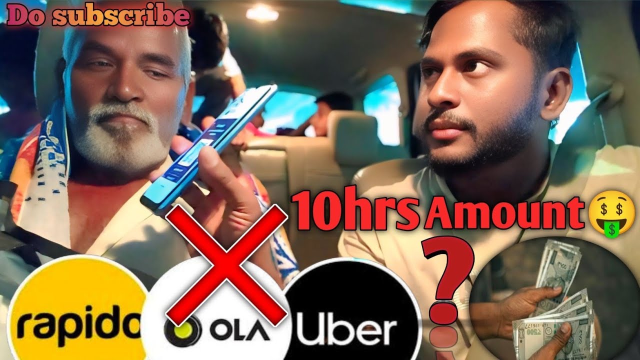 #Uber #rapido lo Earnings🤑#10hrs duty Amount Entha Vachindi..?  7 seater Taxi🚖