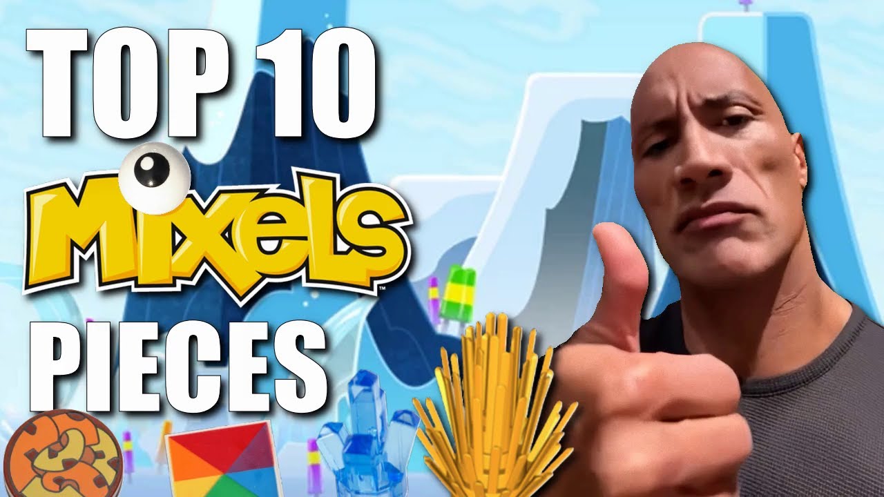 TOP 10 Mixels Pieces (The Rock's Analysis)