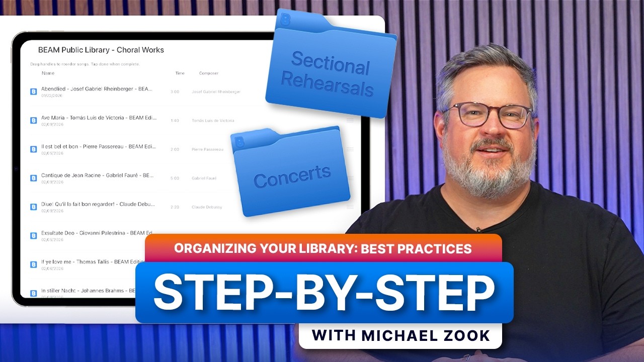 How to Use Collections & Setlists in Beam: Organizing Your Music | Step-by-Step Tutorial