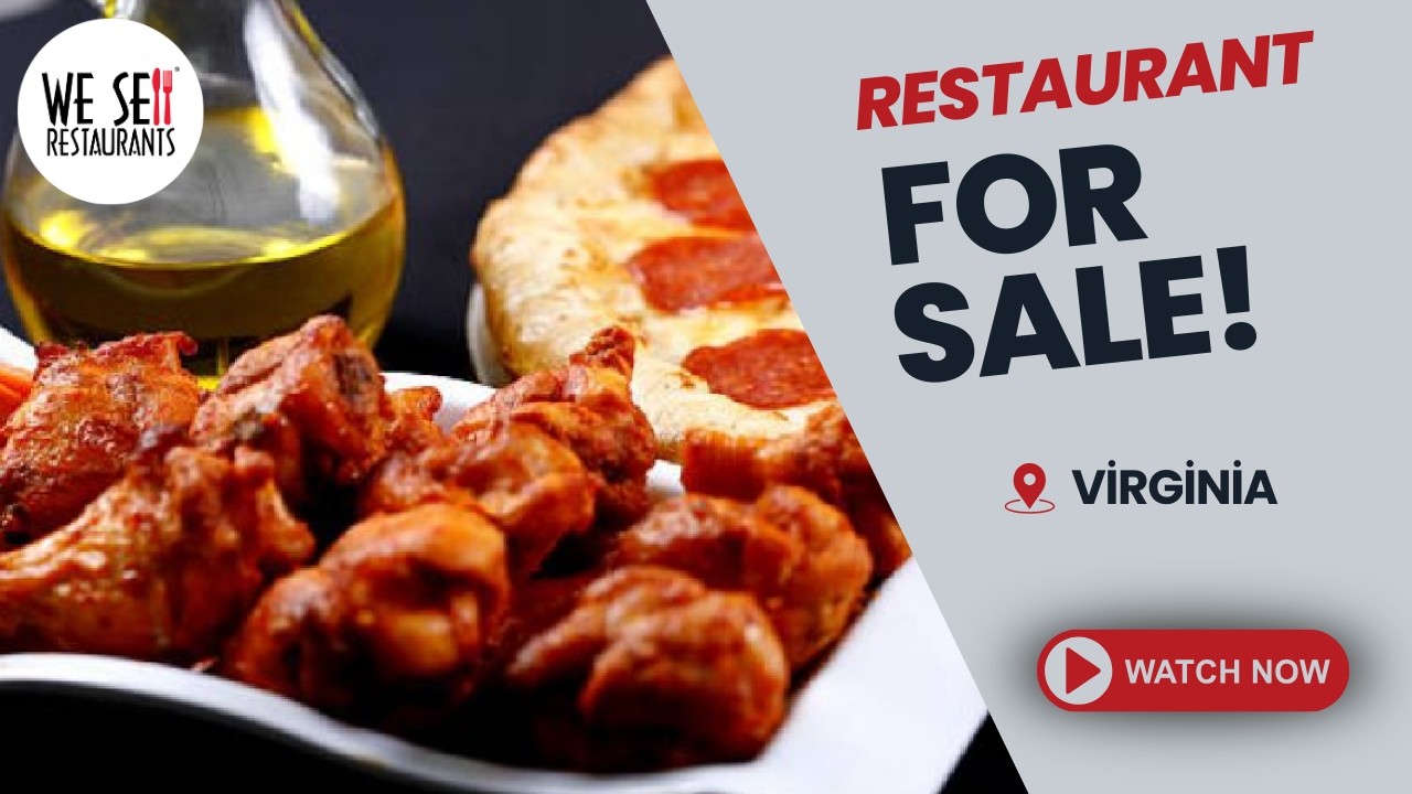 Franchise Pizza Restaurant for Sale in Norfolk VA $512K Sales + Patio + Beer/Wine License!