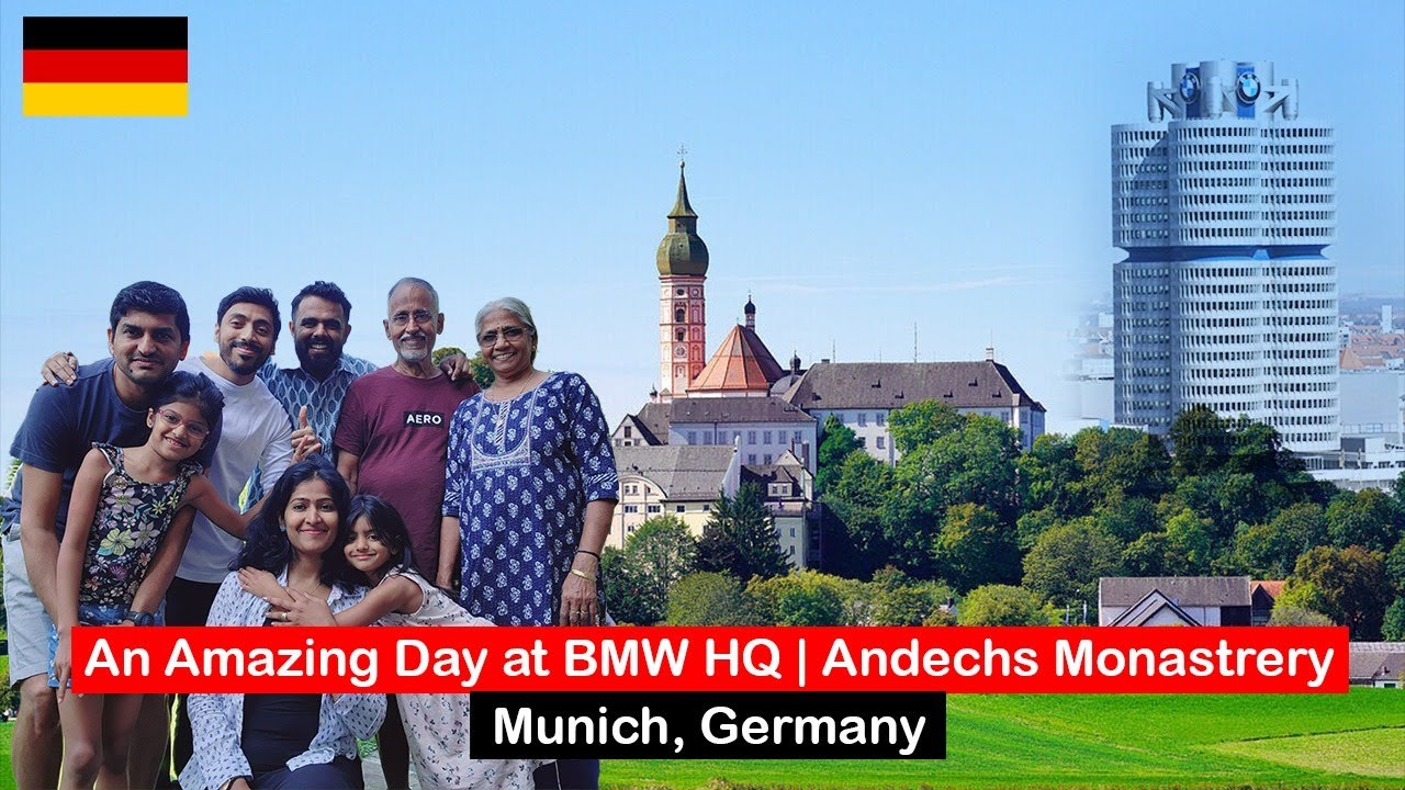 A day in Munich Germany | BMW HQ | Andechs Monastery | Marienplatz | Malayalam Vlog | Day 2