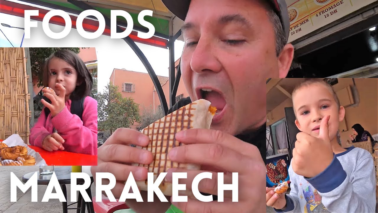 THE OTHER MARRAKECH / TRYING FOODS IN SOCOMA / SWISS FAMILY EXPLORES MOROCCO