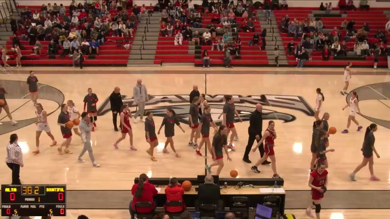 Alta High School vs Bountiful High School Girls' Varsity Basketball