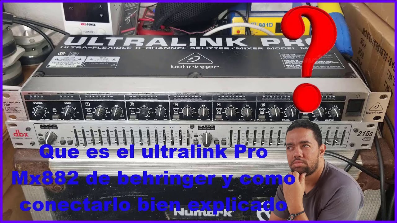 🤔Что такое Behringer Ultralink Pro Mx882 и как его подключить, подробно объяснено✅
