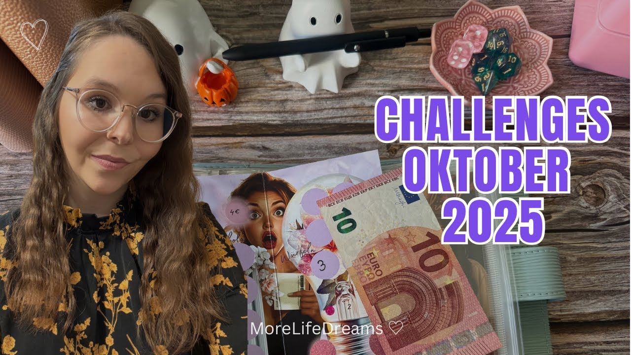 1. Challengerunde im Oktober 2025 | Umschlagmethode #budgetieren 