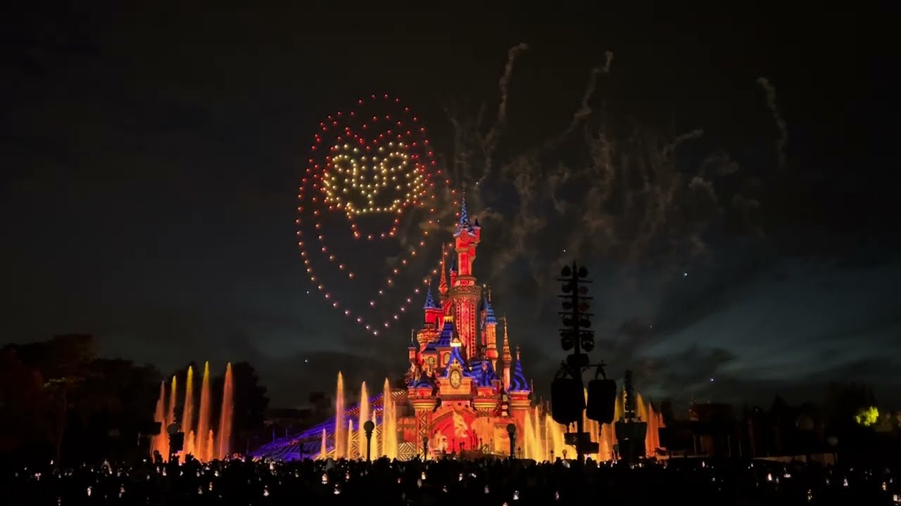 Disney Paris Fireworks Show May 2025