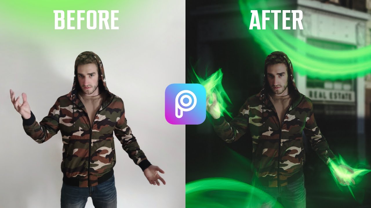 How To Make SUPERPOWER Effect - PicsArt Tutorial