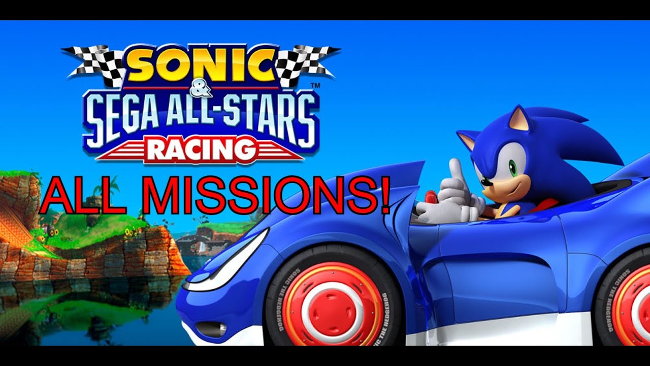 Sonic And Sega All Stars Racing  - All Missions (No commentary)