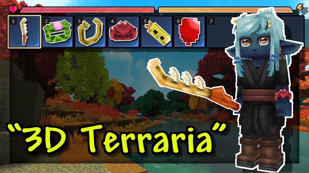 I coded Terraria Items in Hytale