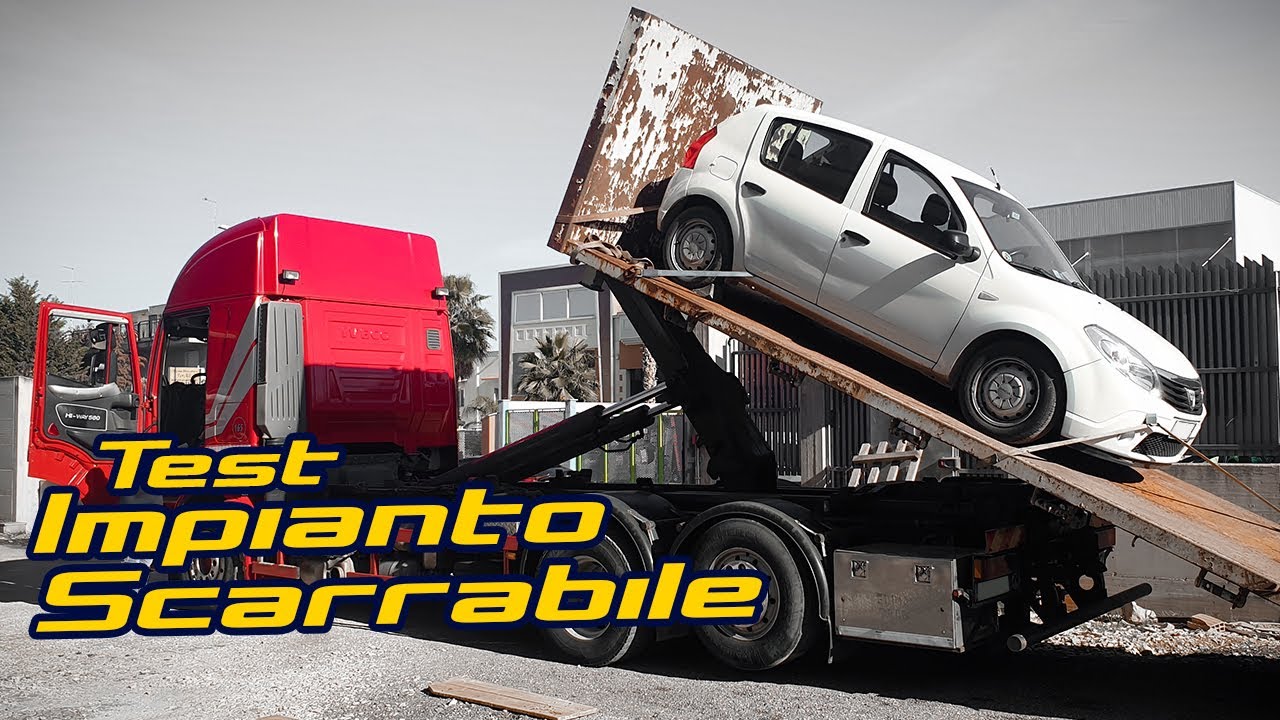 Test Impianto Scarrabile Guimatrag - Iveco Stralis