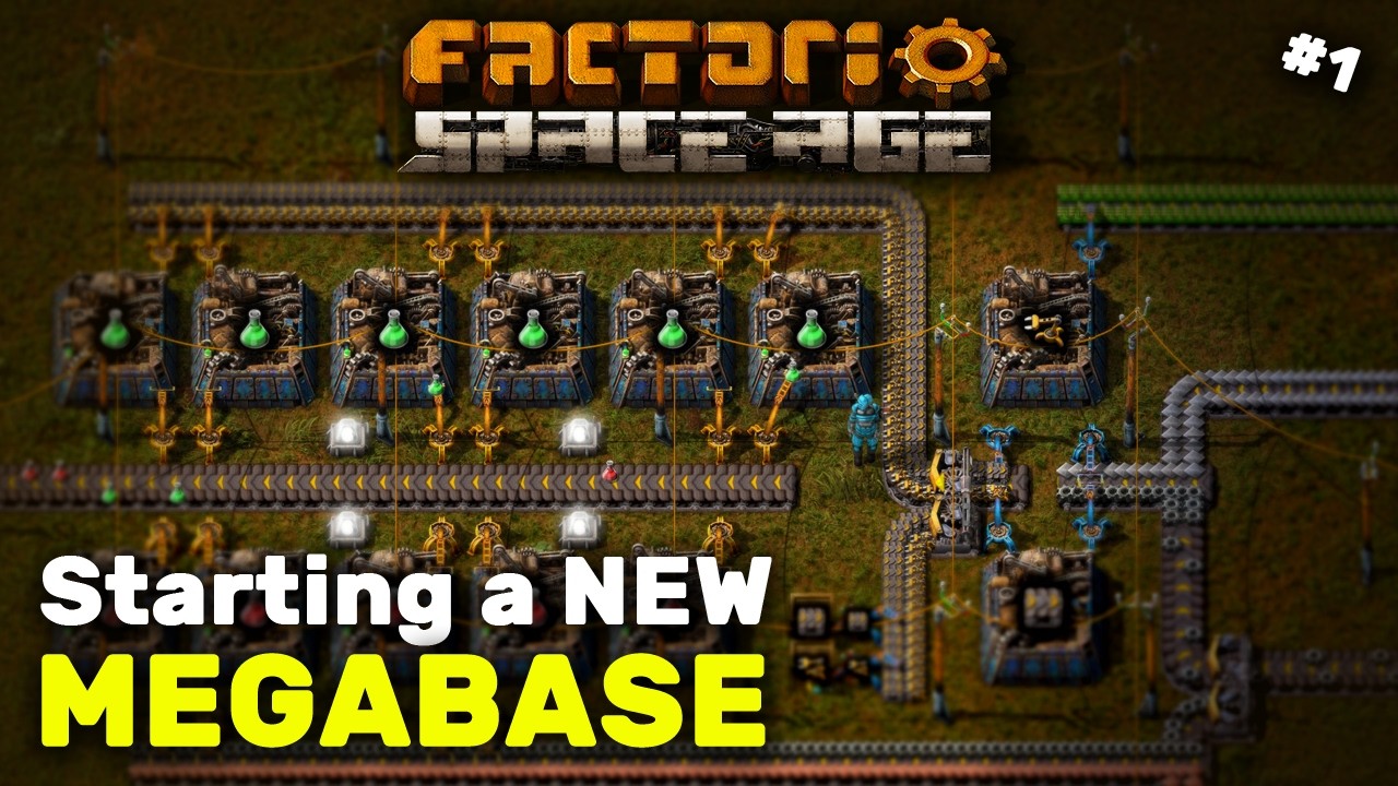 Building a Space Age MEGABASE! &mdash; The Perfect Starter Base (Factorio 2.1)