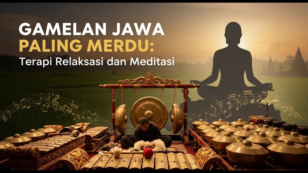 Gamelan Jawa Paling Merdu: Terapi Relaksasi dan Meditasi