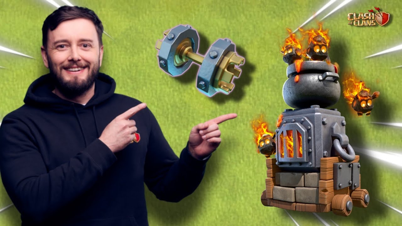 NOVA TROPA E NOVO EQUIPAMENTO NA ATUALIZAÇÃO DO CLASH OF CLANS !