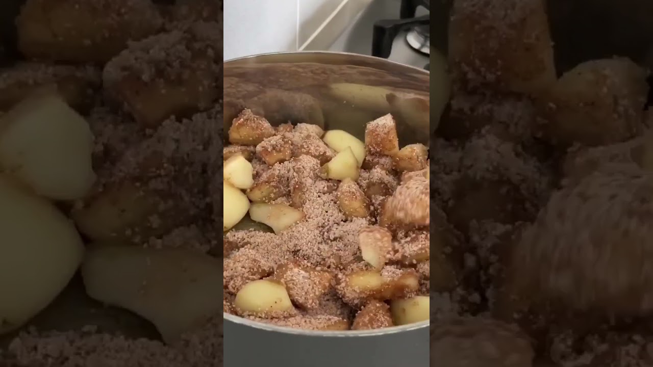 Caramelized Pear | So Easy to Make#shorts