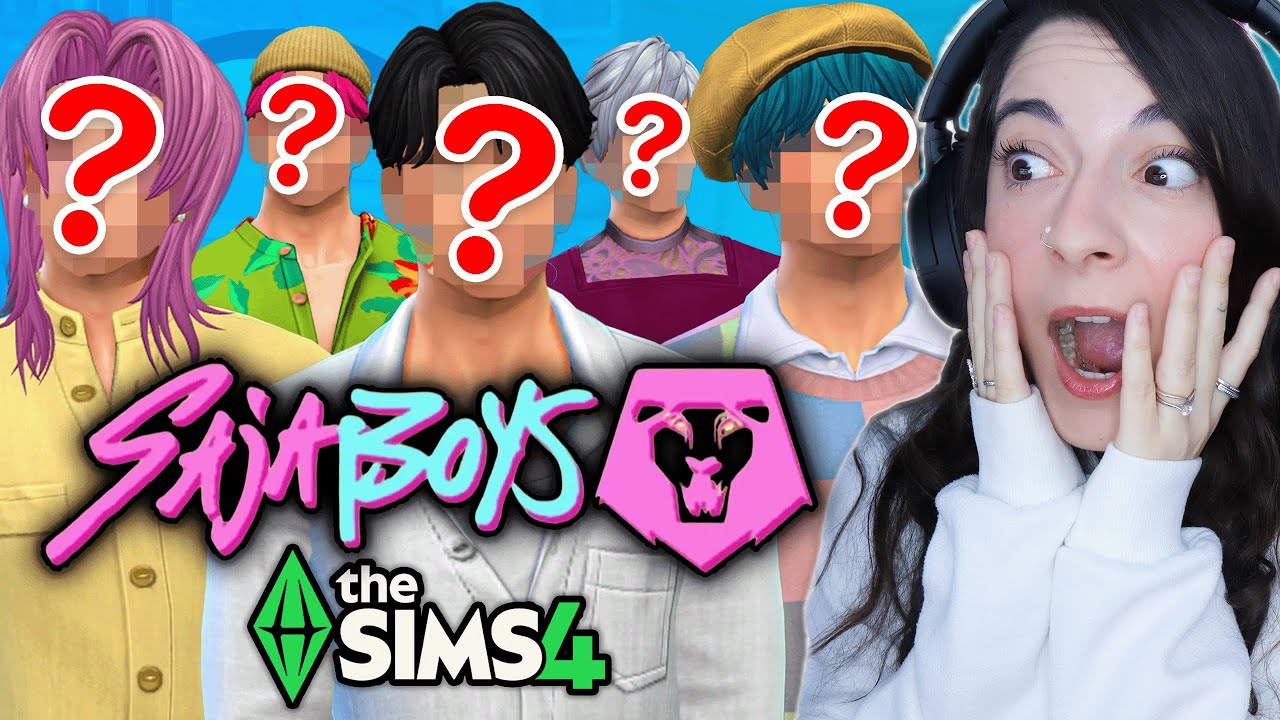 ΕΦΤΙΑΞΑ ΤΟΥΣ *SAJA BOYS* ΣΤΟ SIMS 4!