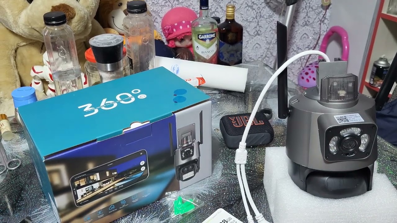 Tutorial de instalare camera de supraveghere  V380 Wi-Fi duala!