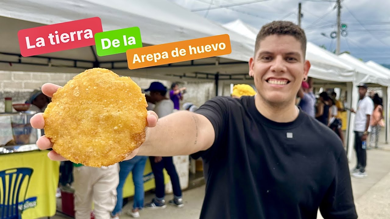 La tierra de las AREPAS DE HUEVO en Colombia - Luruaco Atlantico