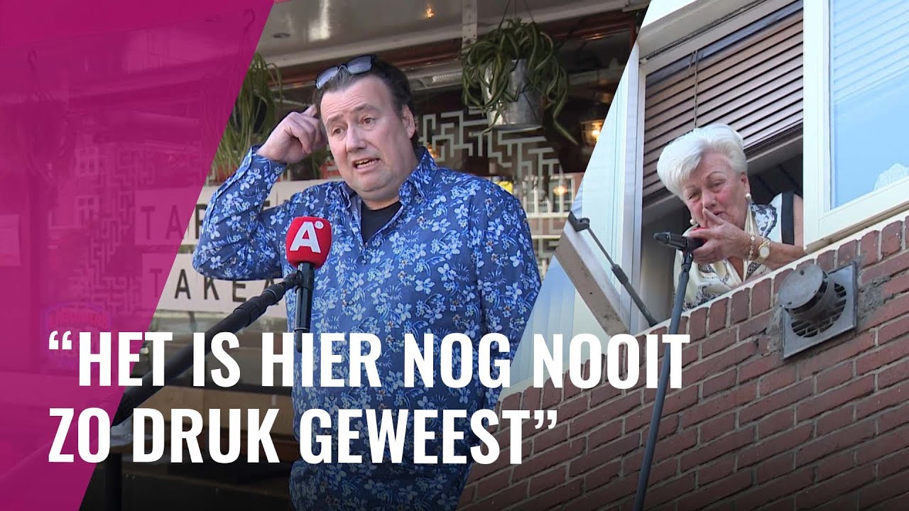 Een kop koffie met een hartje in de Maasstraat
