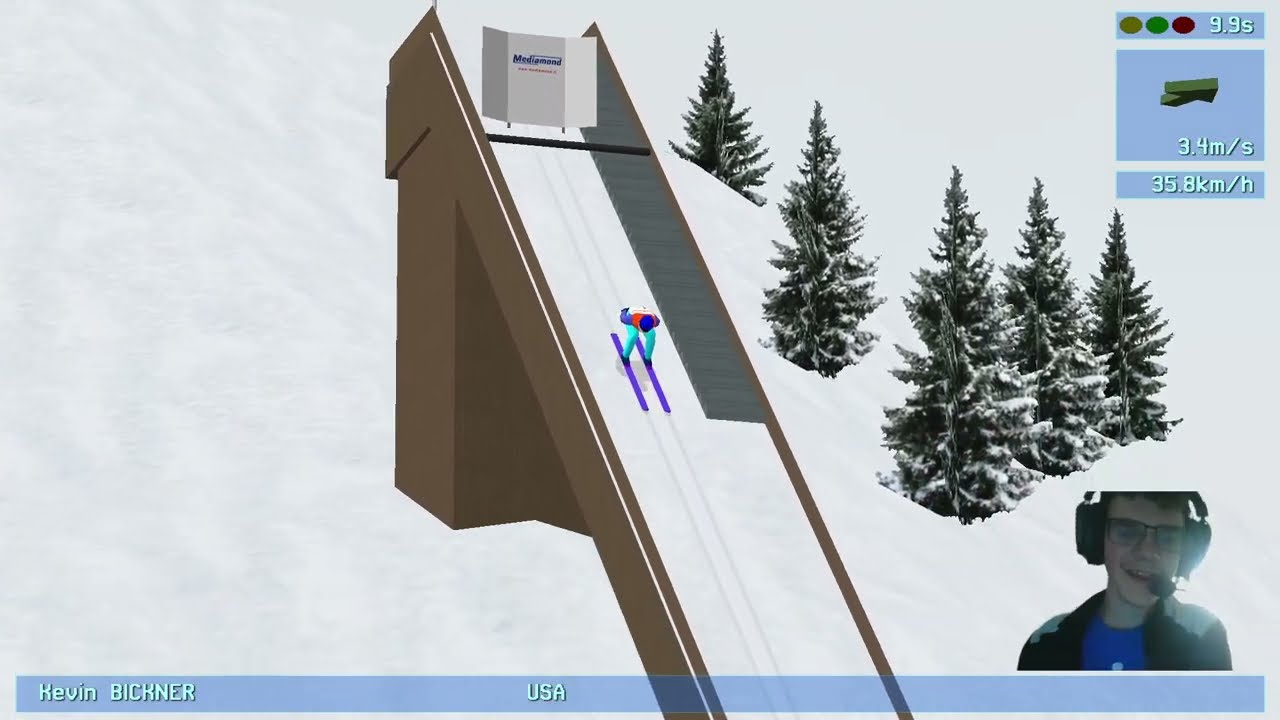 Deluxe Ski Jump 3 - Puchar Świata - [#001] - Norwegia HS138