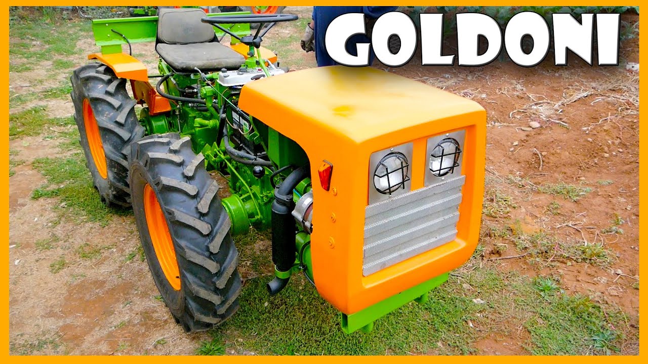 🚜 RESTAURACIÓN y CARACTERÍSTICAS de un TRACTOR GOLDONI motor LOMBARDINI LDA820 | TRACTORES y APEROS