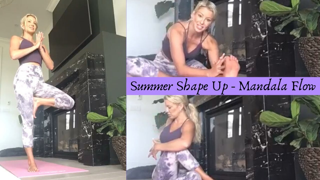 Summer Shape Up - Day 7 - Mandala Flow