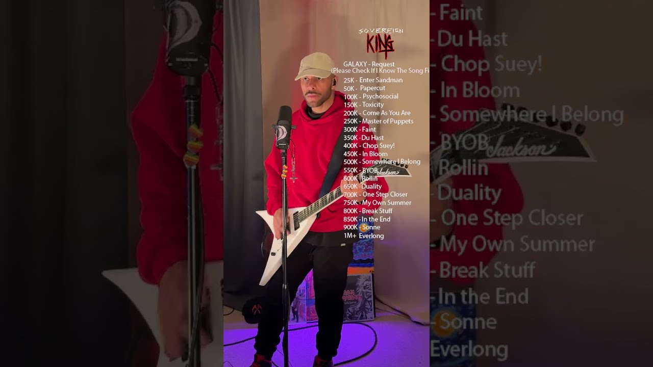 Vocal + Guitar Jam! (Metallica, Slipknot, Linkin Park, Deftones, SOAD, Rammstein, Requests etc.)