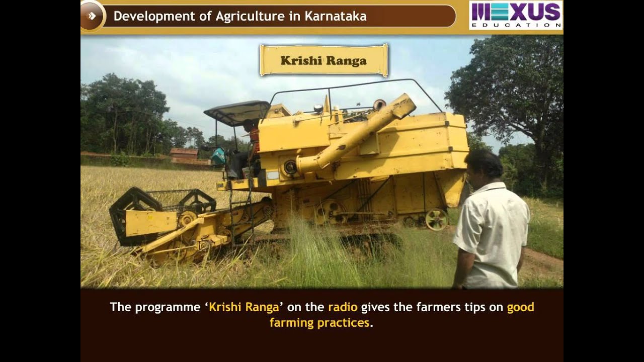 Development of Agriculture and Industry in Karnataka - (Social Science) - Iken School