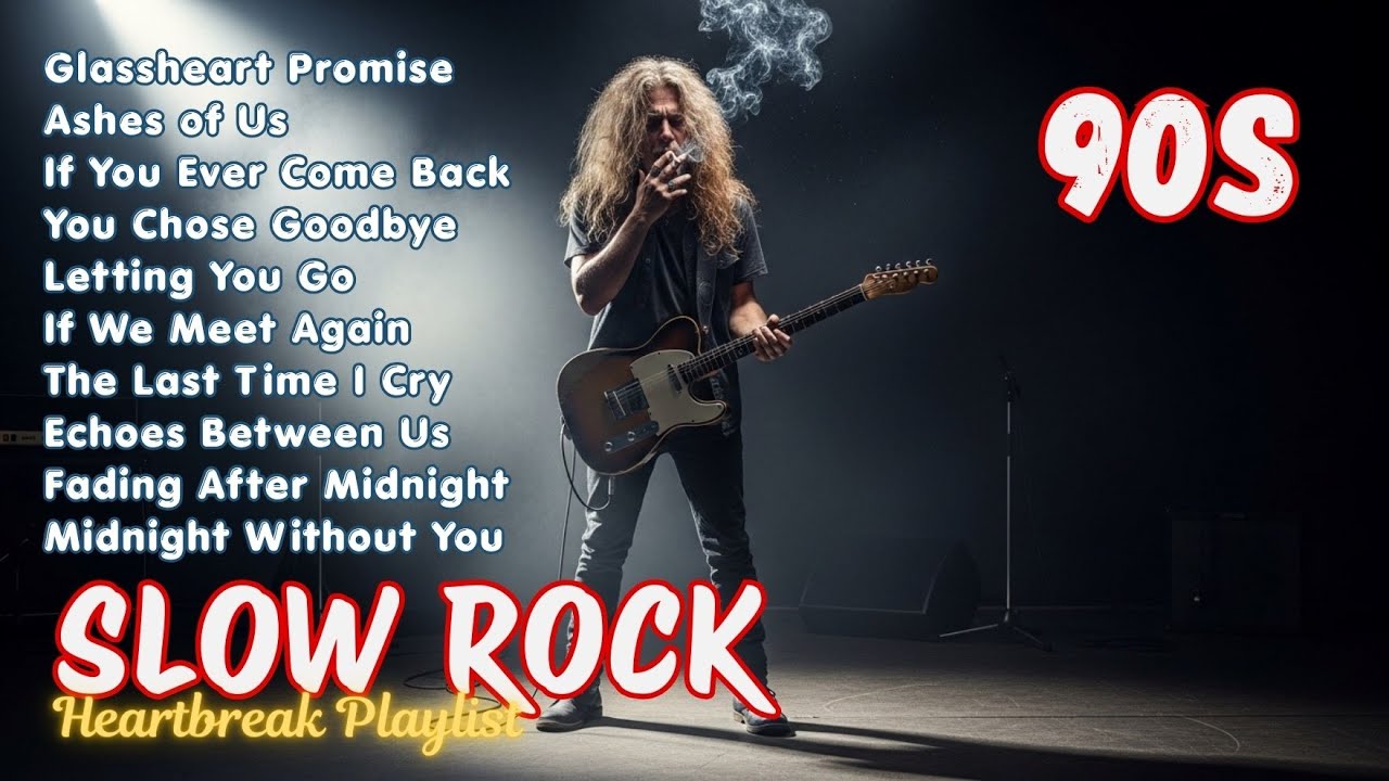 🔴 LIVE | Slow Rock Tears Playlist 💔 Broken Heart Songs for Silent Nights