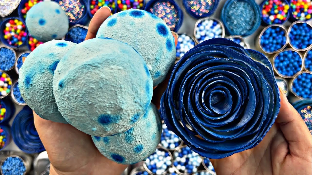 ASMR soap cubes 💙soap boxes 🔥crushing soap roses 💙