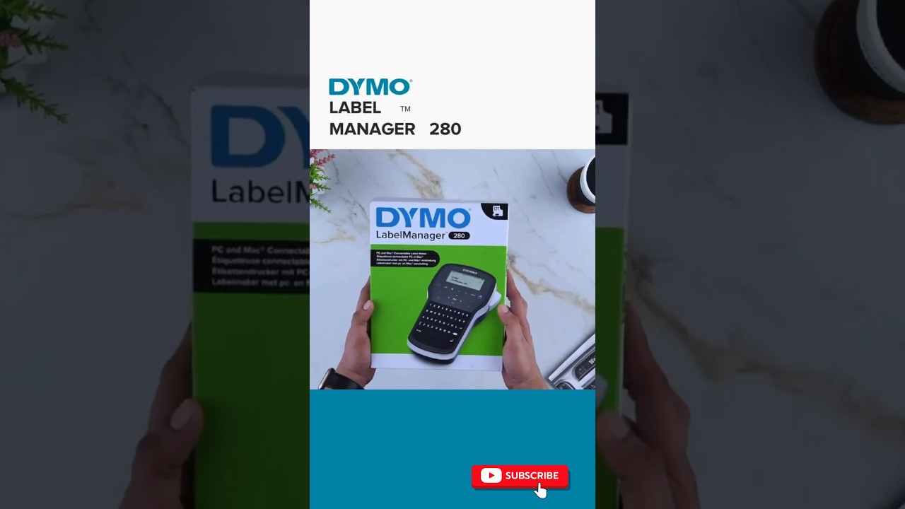 🔓 Unboxing & Demo of DYMO LabelManager 280🔥 | Portable Label Printer in Action! 