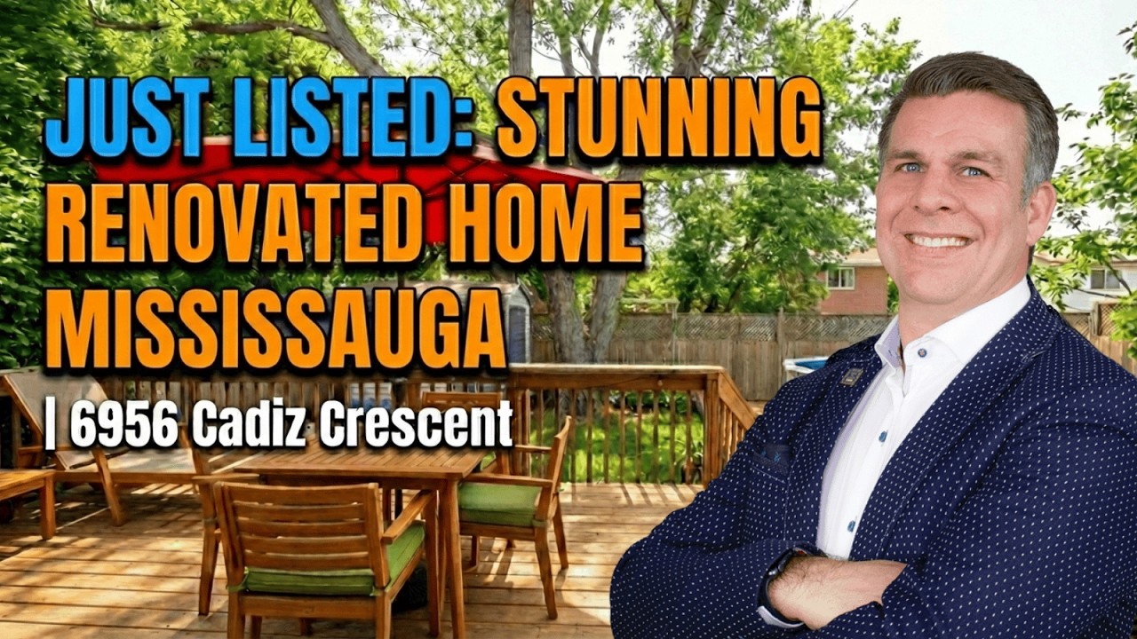 Just Listed! Stunning Renovated Home in Mississauga | 6956 Cadiz Crescent