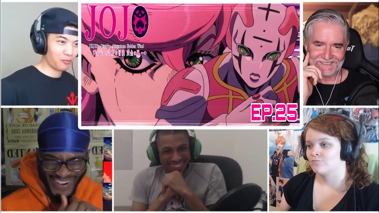 Spice Girl! Trish vs Notorious B.I.G!! Reaction Mashup JJBA Golden Wind : Part 5 Episode 25